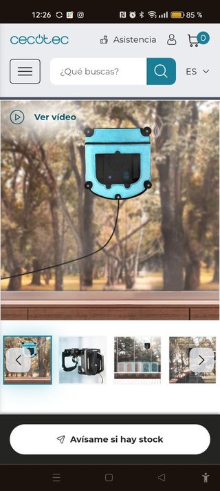 Robot limpia Cristales