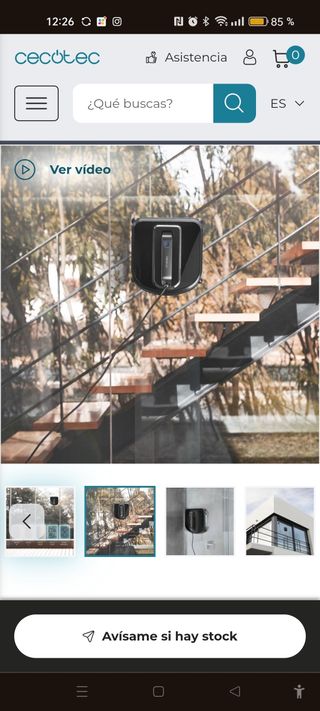 Robot limpia Cristales