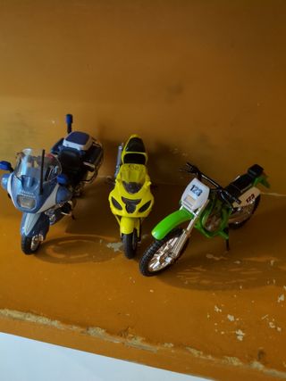 Tre moto collezionismo