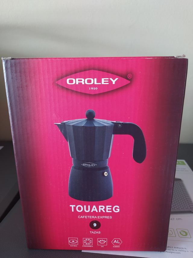 Cafetera italiana aluminio OROLEY NUEVA
