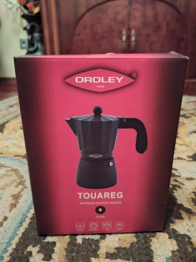 Cafetera italiana aluminio OROLEY NUEVA