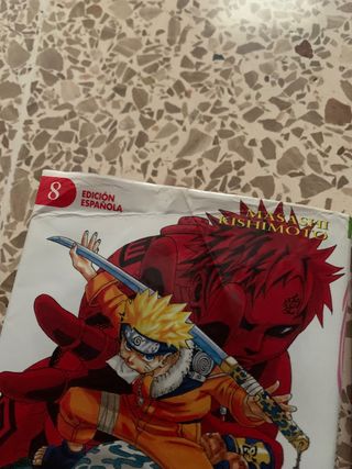 naruto manga comics 8 y 9