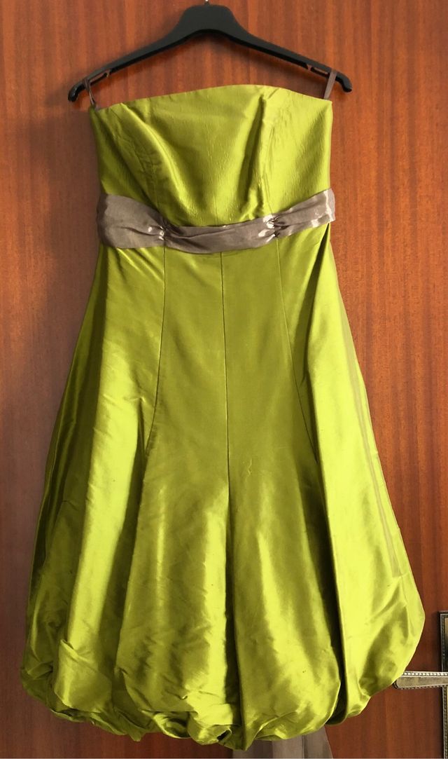 Vestido de fiesta palabra de honor