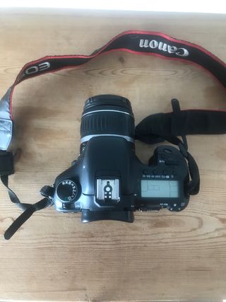 Cámara Canon 7D con muchos acesorios