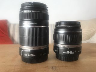 Cámara Canon 7D con muchos acesorios