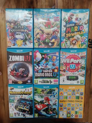 JUEGOS WII U