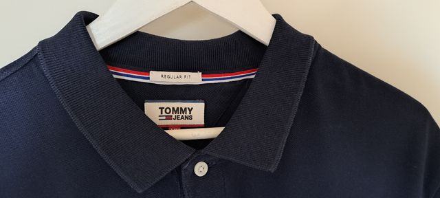 POLO TOMMY JEANS AZUL MARINO XL REGULAR FIT