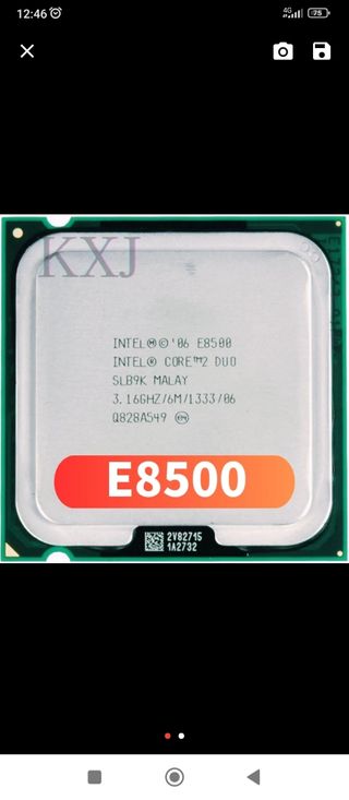 Procesador Intel E8500