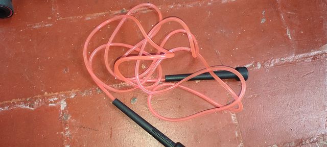 Pack mancuernas, rueda de abdm y comba