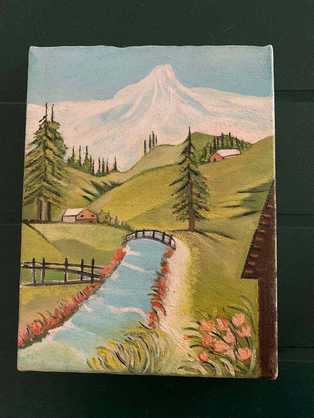 Quadretto dipinto a mano