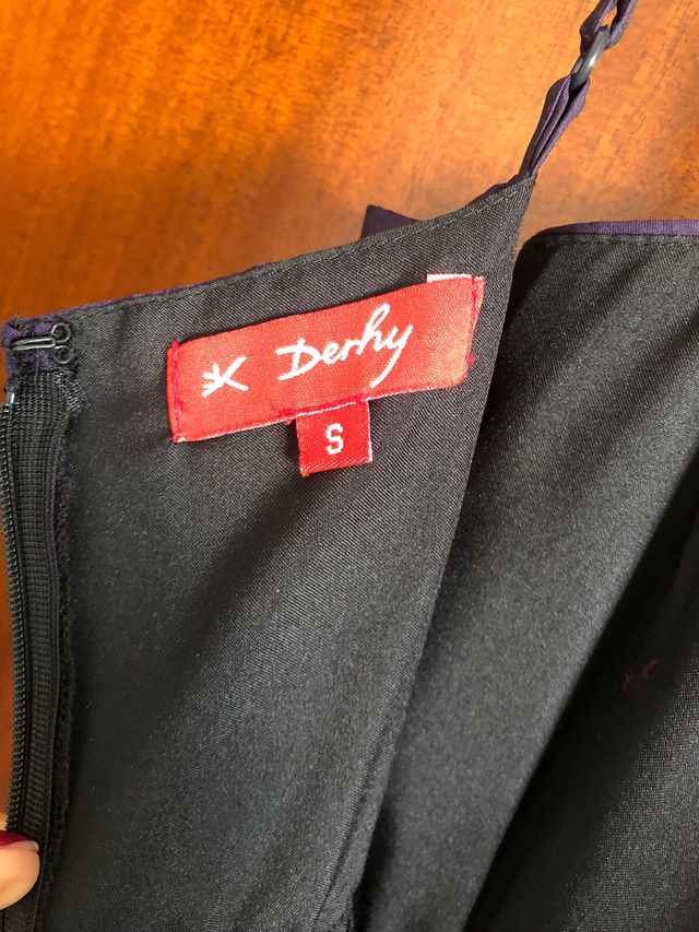 Vestido de fiesta morado