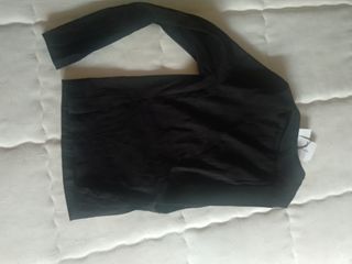 Top negro espalda descubierta, nuevo