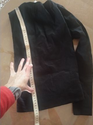 Top negro espalda descubierta, nuevo