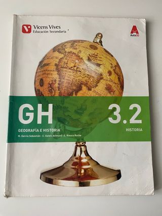 Libro de texto 3º de la ESO geografia e historia