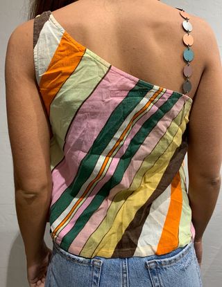 Top Miss Sixty con tirantes desiguales