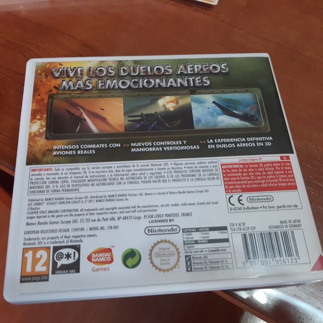Ace combat Nintendo 3ds