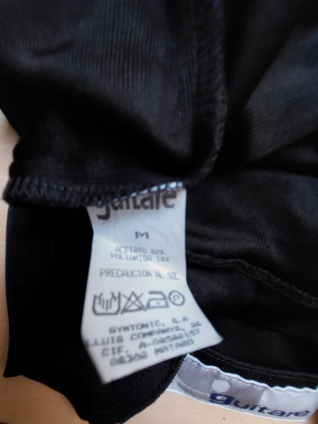 Camiseta Guitare Talla M color negro