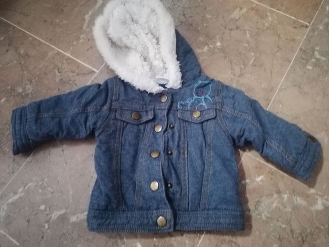 Anorak tejano bebe