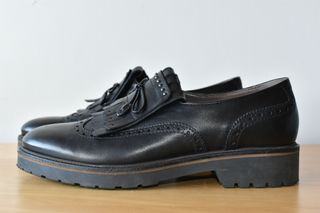 Zapatos mocasines negros t. 40