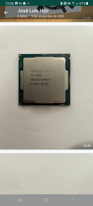 Procesador Intel core i5-7400