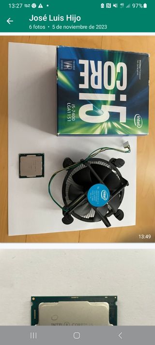 Procesador Intel core i5-7400