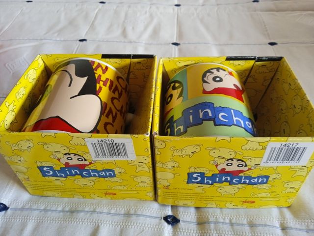 Colección tazas Shinchan