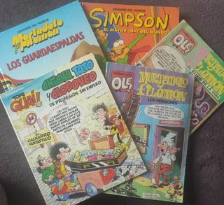Comics Mortadelo...Simpson..