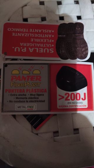 Zapatos de seguridad con puntera de acero