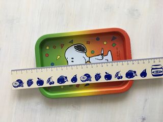 Bandeja metálica vintage Snoopy