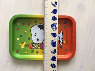 Bandeja metálica vintage Snoopy