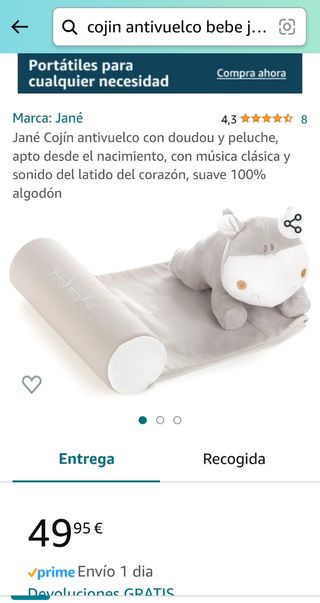 Cojín antivuelco Jané