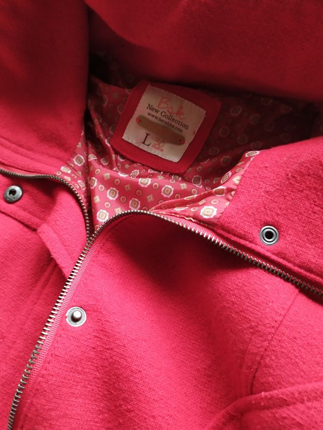 Chaquetón rojo
