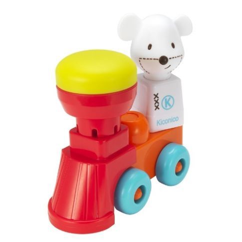 KICONICO TREN CON FIGURAS ENCAJABLES.