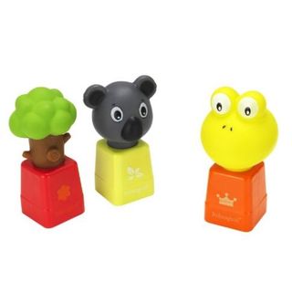 KICONICO TREN CON FIGURAS ENCAJABLES.