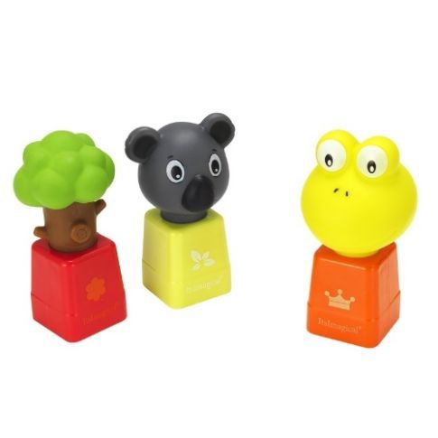 KICONICO TREN CON FIGURAS ENCAJABLES.