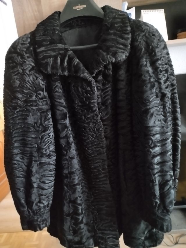 Abrigo Astracán mujer