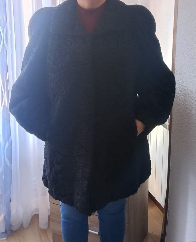 Abrigo Astracán mujer