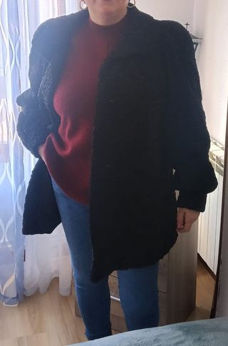 Abrigo Astracán mujer