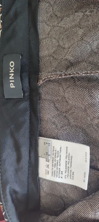 Conjunto de pantalón y cazadora de ante 