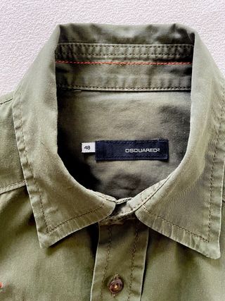 Camisa hombre manga corta Dsquared2