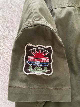 Camisa hombre manga corta Dsquared2