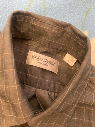 Camicia YSL vintage grigia