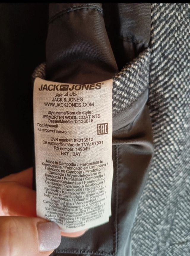 Abrigo de hombre Jack&Jones