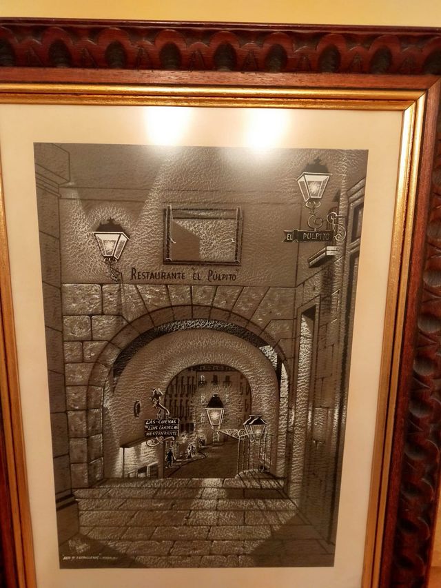 Cuadro Arco Cuchilleros Madrid