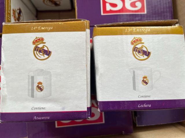 Juego de café del Real Madrid