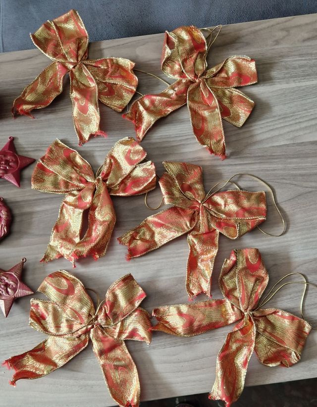 Adornos árbol de Navidad.