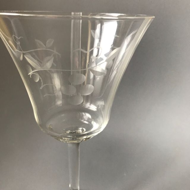 Calice antici in cristallo anno 1900