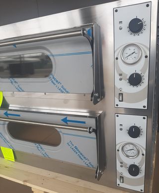 HORNO PARA PIZZA- 4+4 DE 33 cm