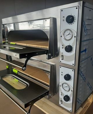 HORNO PARA PIZZA- 4+4 DE 33 cm