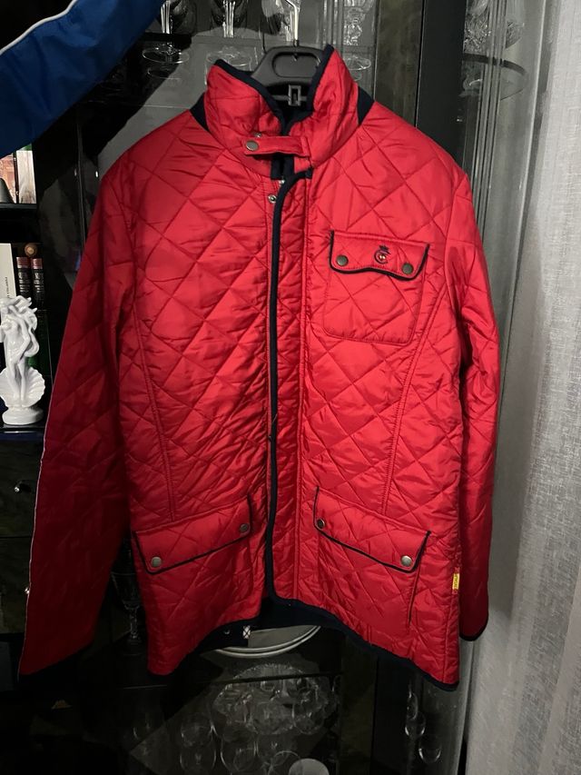 chaqueton rojo